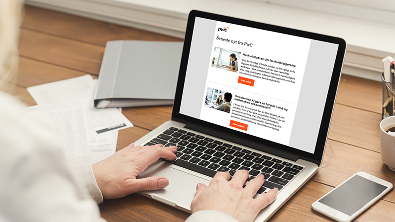 Få seneste nyt fra PwC